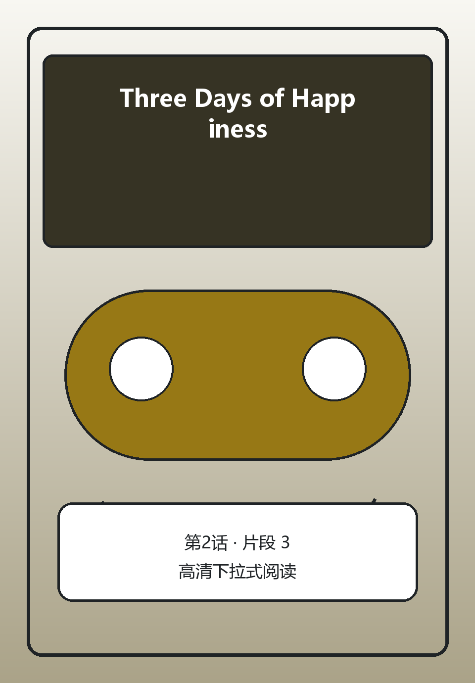 Three Days of Happiness第2话第3页
